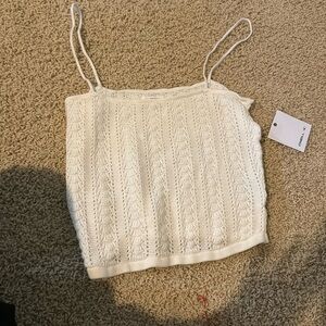 white tanktop